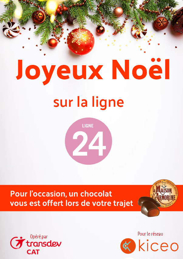 Opération Noël Kicéo - Distribution chocolat