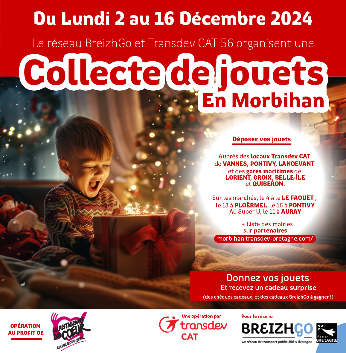 Affiche collecte de jouets