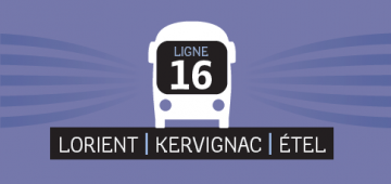 Ligne 16 – Lorient / Kervignac / Étel
