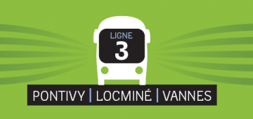 Ligne 3 – Pontivy / Locminé / Vannes